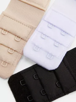 Przedłużki do biustonoszy z podwójnymi haftkami, 2 szt.