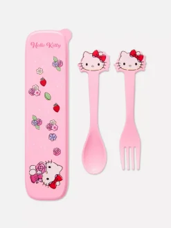 Przenośny zestaw sztućców Hello Kitty