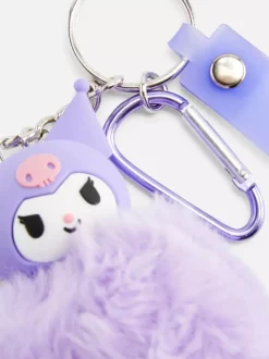 Przywieszka do torby z futrzanym motywem Hello Kitty