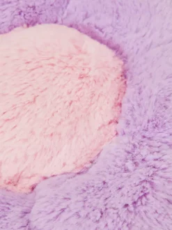 Puchata poduszka w kształcie stokrotki