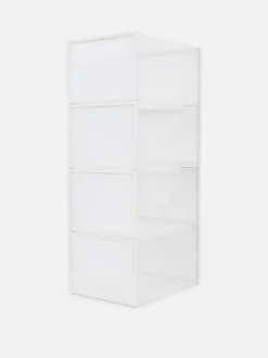 Pudełka na buty do układania jedne na drugich, 4 szt.