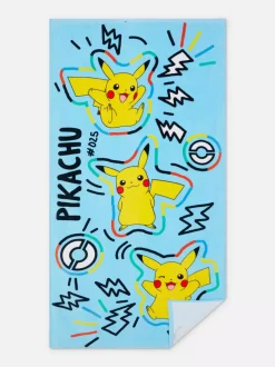 Ręcznik kąpielowy z Pikachu z Pokémonów