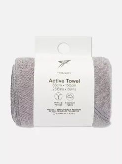 Ręcznik treningowy z kieszenią na zamek