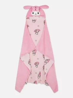 Ręcznik z kapturem i motywem My Melody z Hello Kitty