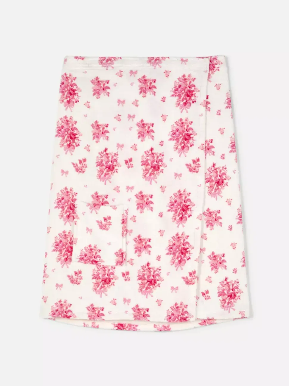 Ręcznik-turban z motywem kwiatów wiśni