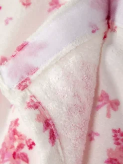 Ręcznik-turban z motywem kwiatów wiśni