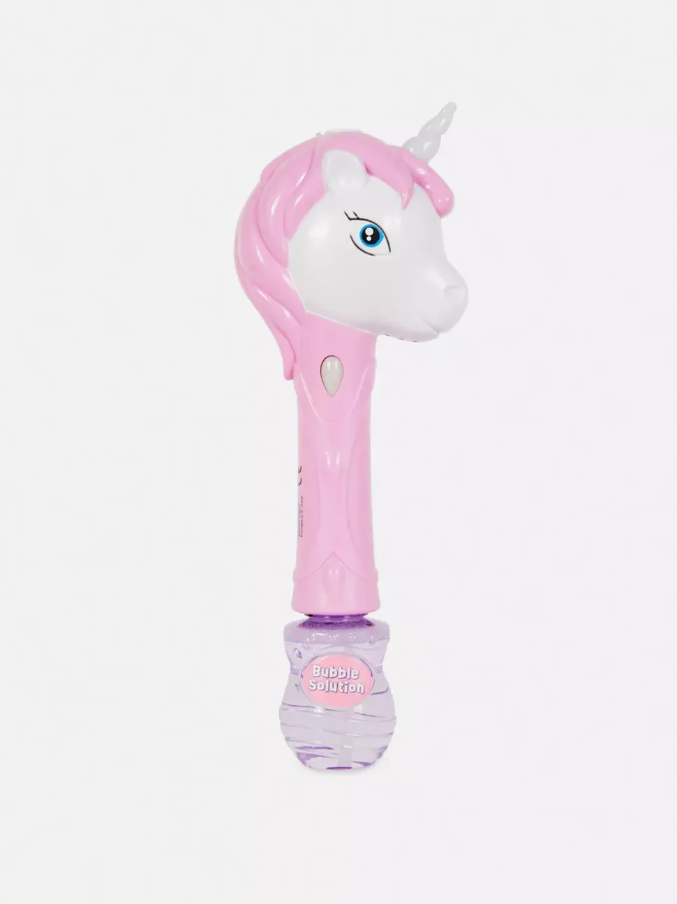 Różdżka do baniek z motywem jednorożca i lampką LED