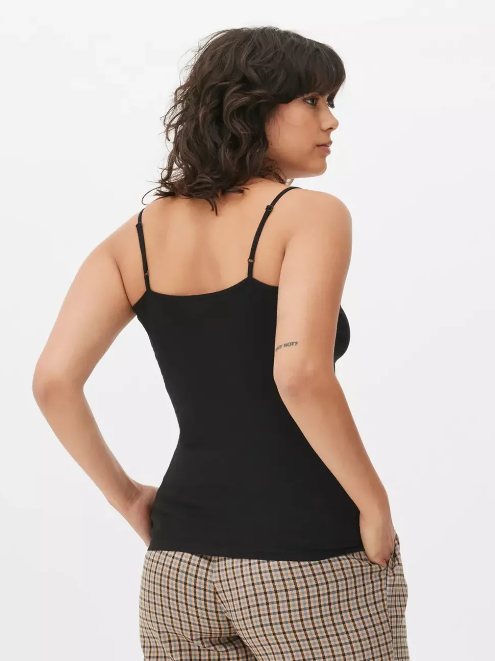 Rozciągliwa koszulka na ramiączkach