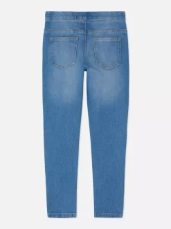 Rozciągliwe jeansowe jegginsy