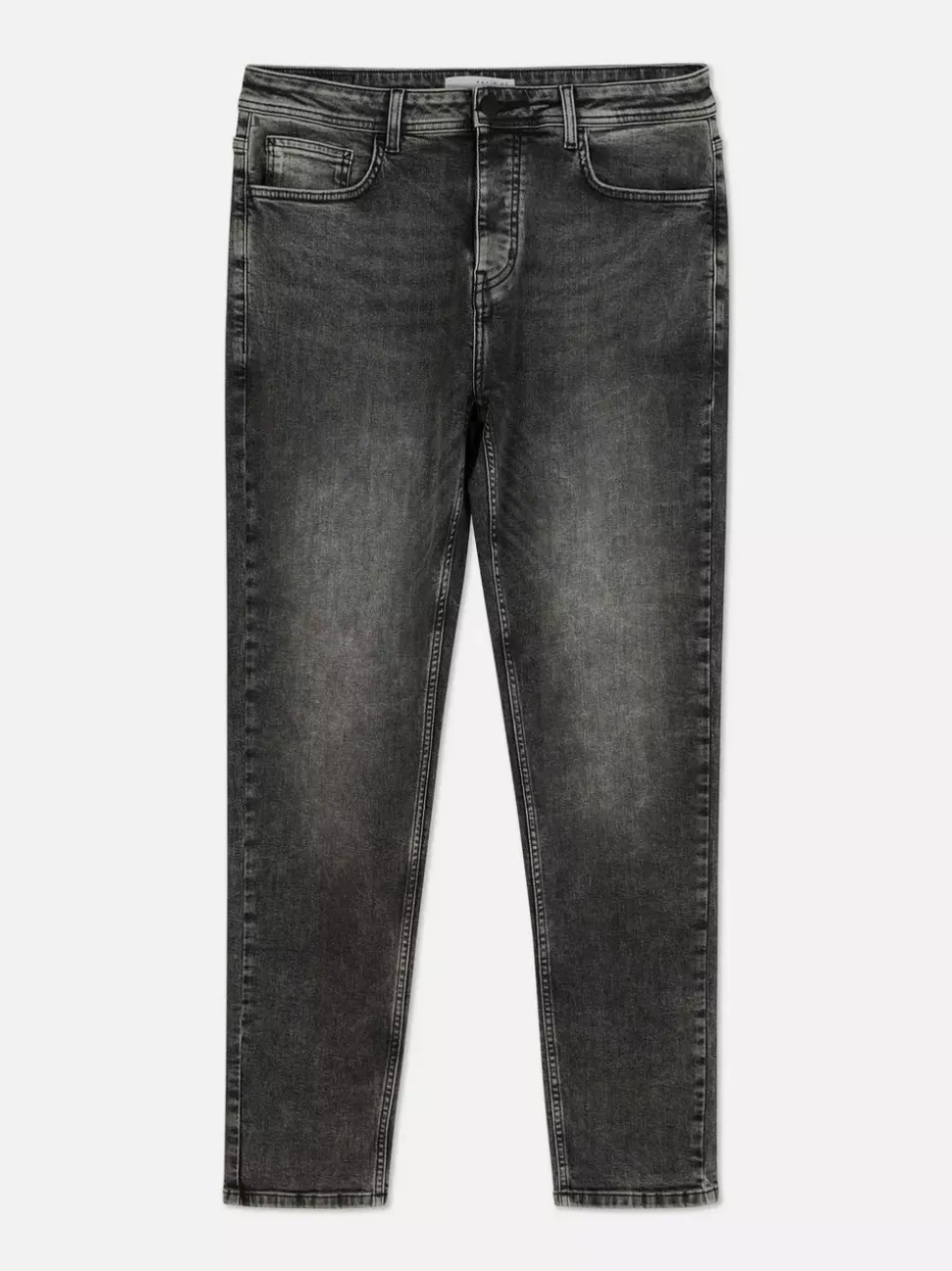 Rozciągliwe jeansy z wąskimi nogawkami