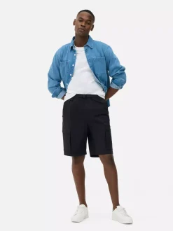 Rozciągliwe spodenki bojówki