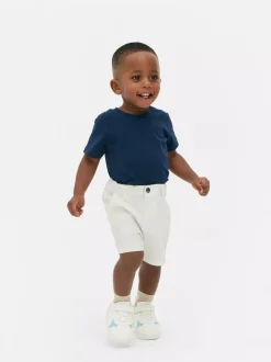 Rozciągliwe spodenki chinosy