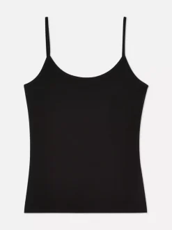 Rozciągliwy top na ramiączkach z dżerseju Essential