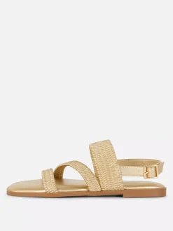 Sandały elastyczne o szerokim kroju