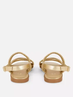 Sandały elastyczne o szerokim kroju