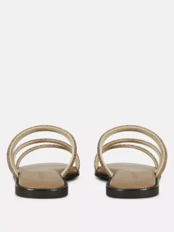 Sandały mule ze zdobieniami