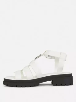 Sandały rybackie na grubej podeszwie