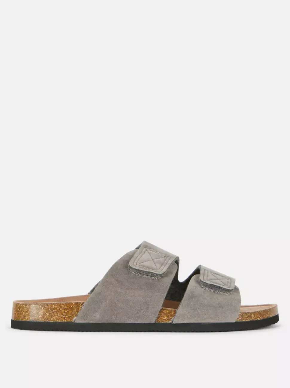 Sandały z wkładką i dwoma paskami