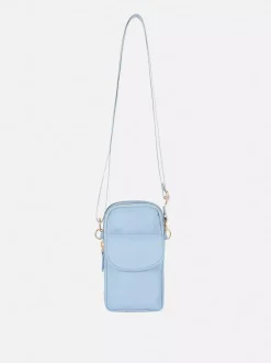 Saszetka na telefon na długim pasku