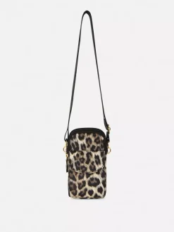 Saszetka na telefon na długim pasku