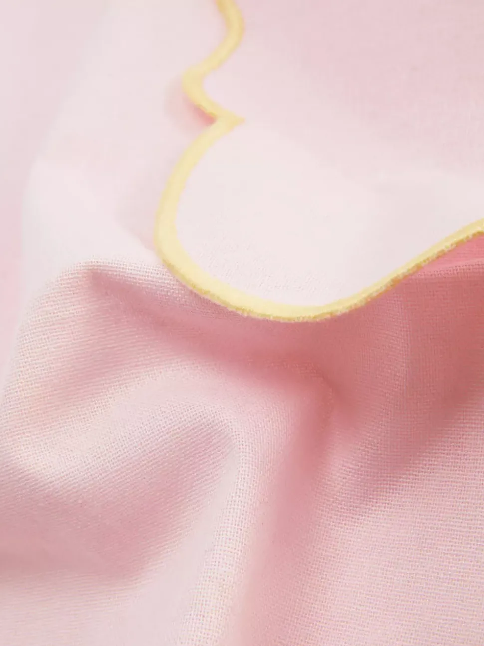 Serwetki z muszelkowym obszyciem, 2 pary