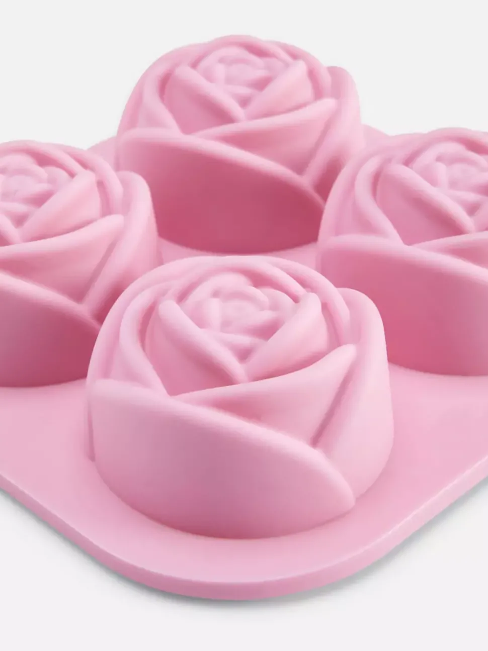 Silikonowa foremka na kostki lodu w kształcie róży