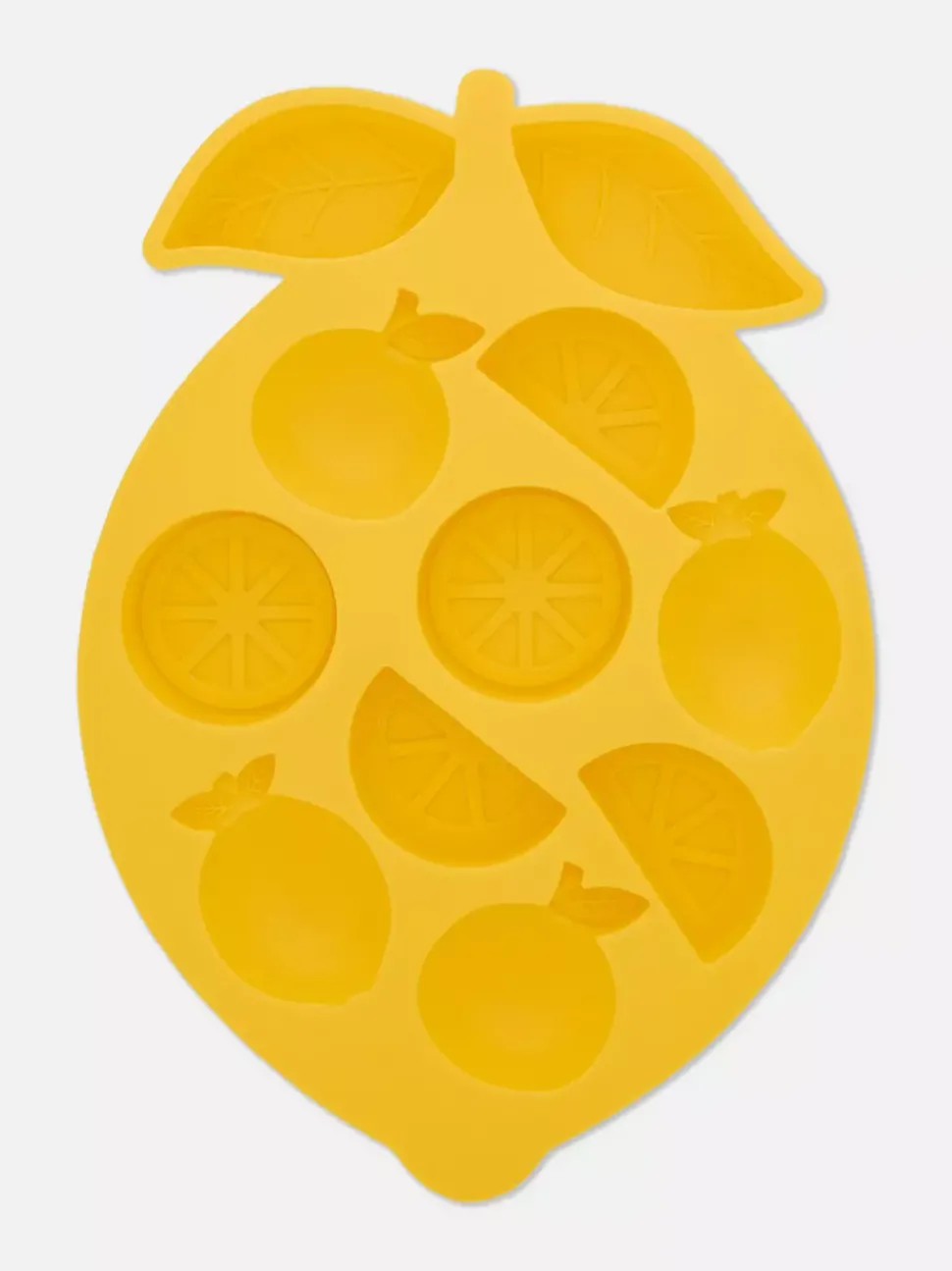 Silikonowa tacka na kostki lodu w kształcie owoców