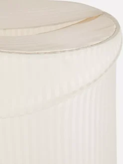 Składany kosz na pranie w paski