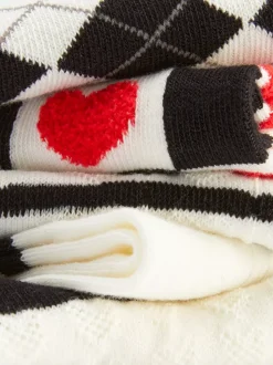 Skarpetki do butów sportowych w różne wzory, 5 par