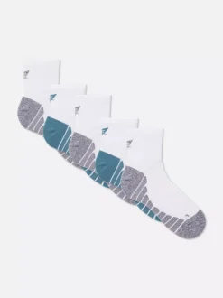 Skarpetki sportowe za kostkę, 5 par
