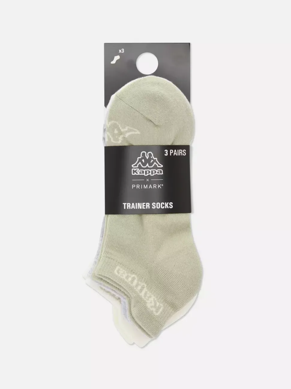 Skarpety do butów sportowych Kappa x Primark, 3 pary