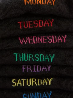 Skarpety na każdy dzień tygodnia, 7 par