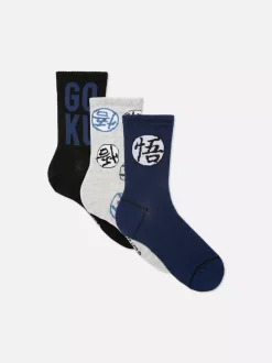 Skarpety z motywem Dragon Ball Z, 3 pary