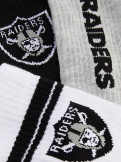 Skarpety z motywem NFL Raiders, 3 pary