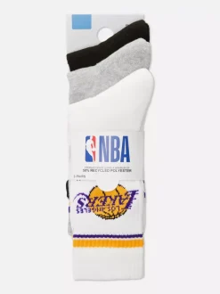 Skarpety za kostkę NBA Los Angeles Lakers, 3 pary