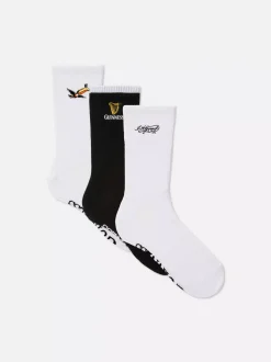 Skarpety za kostkę z motywem Guinnessa, 3 pary