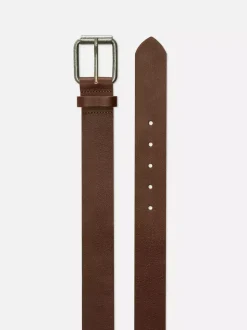 Skórzany pasek z klamrą