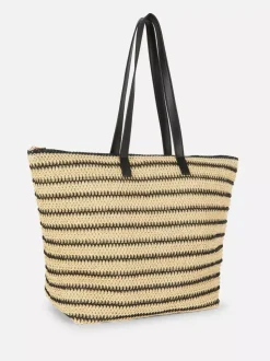 Słomkowa torba shopper