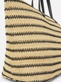 Słomkowa torba shopper