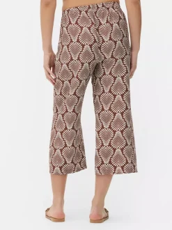 Spódnico-spodnie z nadrukiem