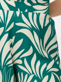 Spódnico-spodnie z nadrukiem