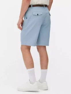 Spodenki chinosy z paskiem