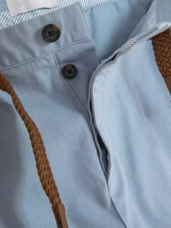 Spodenki chinosy z paskiem