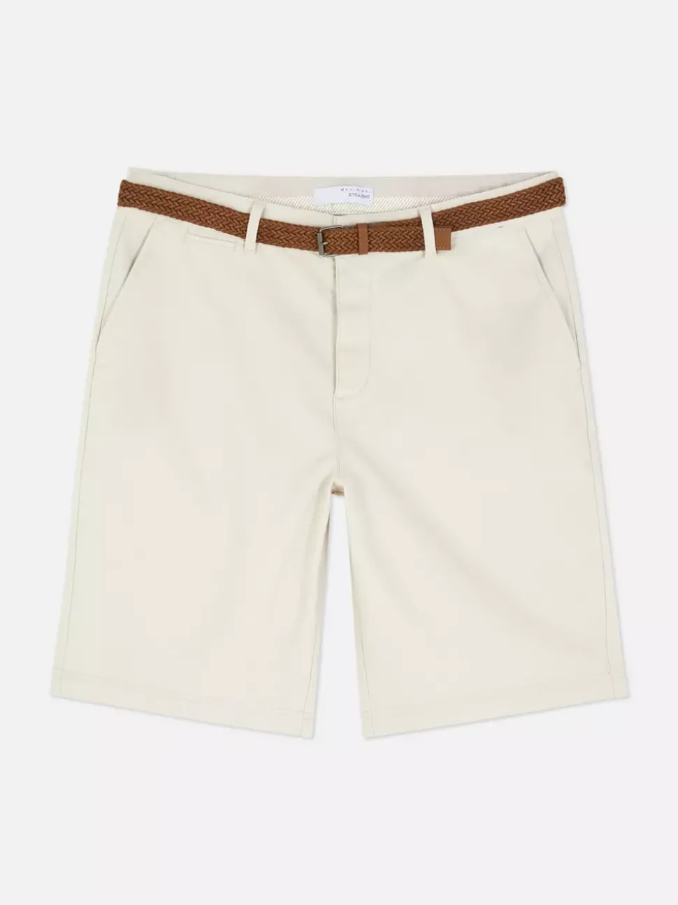 Spodenki chinosy z paskiem
