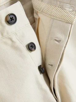 Spodenki chinosy z paskiem