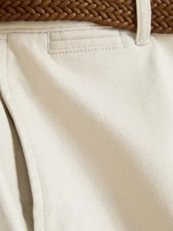 Spodenki chinosy z paskiem