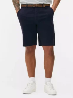 Spodenki chinosy z paskiem