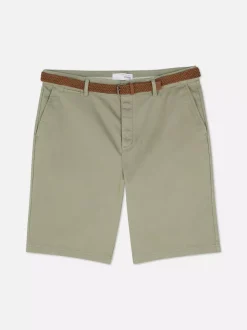 Spodenki chinosy z paskiem