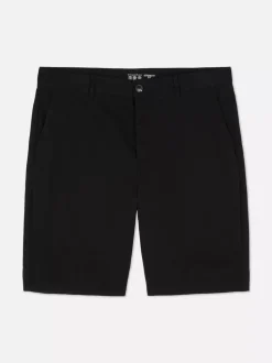 Spodenki chinosy z rozporkiem na guziki