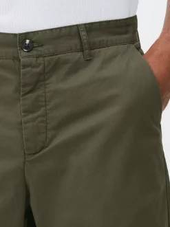 Spodenki chinosy z rozporkiem na guziki